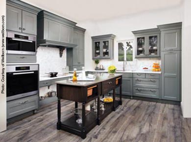 grey kitchen