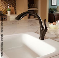 water saving kitchen faucet