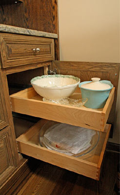 cabinets plates wood