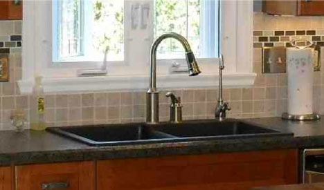 cast iron sink laminate countertop